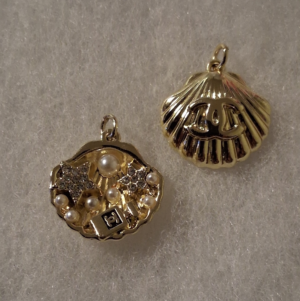 2 Shell Pendants